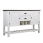 2 Drawer Server - Brown