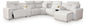 Modmax II - Reclining Sectional - Stone
