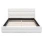 Upholstered Platform Bed With Headboard