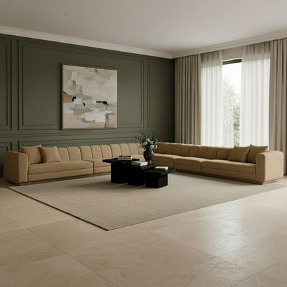 Modari - Sectional - Brown