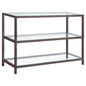 Weston - 2 Shelf Entryway Console Table - Black