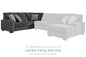 Tracling - LAF Sofa w/Corner Wedge - Slate