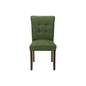 Modern Compact Design Upholstered Dining Chair (Set of 2)