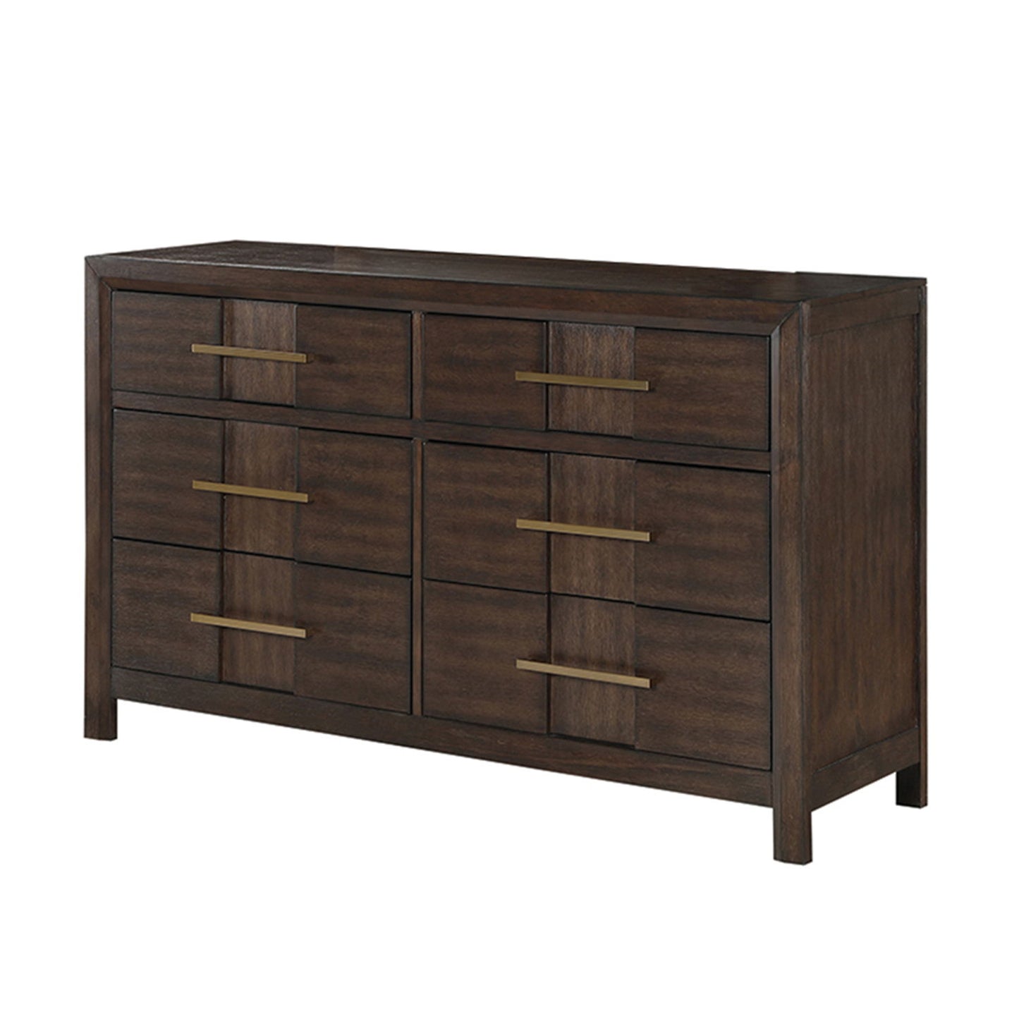 Kenzo - 6 Drawer Dresser - Walnut