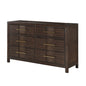 Kenzo - 6 Drawer Dresser - Walnut