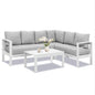 Outdoor Patio Set, All-Weather With Thick Cushions