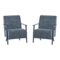 Modern Lounge Chair With Upholstery
