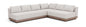 Solace - Olefin Performance Fabric 3 Piece Outdoor Patio Modular Sectional (Sofa, Loveseat & Corner Chair)