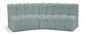 Arc - Faux Leather 3 Piece Modular Corner Sofa