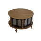 Round 3 Door Storage Coffee Table For Living Room