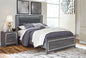 Lodanna - King Panel Footboard - Gray