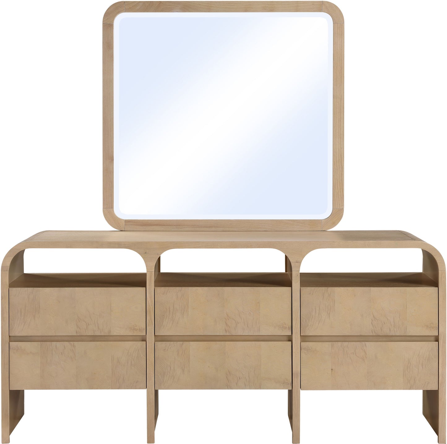 Giada - Solid Wood And Veneer Mirror