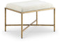 Valley - Bench With Gold Frame