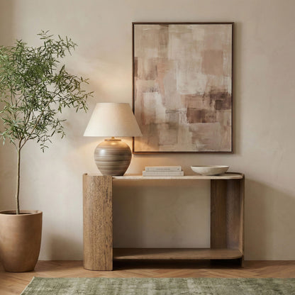Calabria - Marble And Oak Wood Table