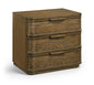 Tiberio - Oak Veneer And Solid Wood Nightstand