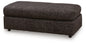 Lentiz - Oversized Accent Ottoman - Onyx