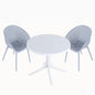 Modern Lounge Chair Set With Round Table