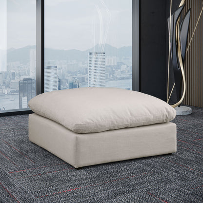 Comfy - Linen Ottoman
