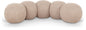 Apollo - Boucle Fabric Bench