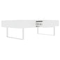 Rectangular Coffee Table With Hidden Storage