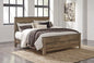 Trinell - King Panel Rails - Brown