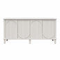 Selena - Credenza - Rustic White