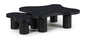 Cove - Oak Veneer And Solid Wood 2 Piece Coffee Table