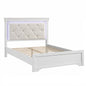 3 Piece Bedroom Set With LED Lighting, 2 Nightstands