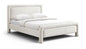 Baylor - Fabric With Interwoven Chenille Upholstered Bed