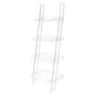 Cimarron - Ladder Bookcase With 4 Shelves - Clear