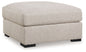 Ballyton - Oversized Accent Ottoman - Sand