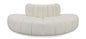 Arc - Faux Leather 4 Piece Modular Sofa