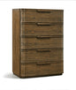 Tiberio - Oak Veneer And Solid Wood Chest