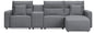 Modmax II - Reclining Sectional - Salt And Pepper