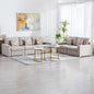 Nolan - Fabric Sofa And Loveseat Living Room With Pillows And Interchangeable Legs