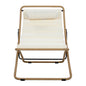 Outdoor Folding Chair With Adjustable Backrest (Set of 2)