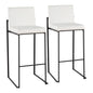 Fuji - Contemporary High Back Barstool Elegant Design