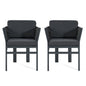 Outdoor Dining Chair, All-Weather Patio Seating For Backyard (Set of 2)