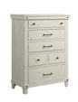 6 Drawer Chest - White