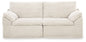 Fannin - LAF / RAF Corner Chair (Set of 2) - Ivory