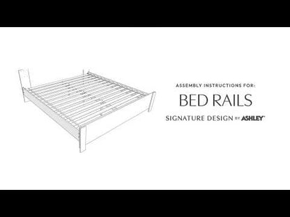 Kinlanni - Queen/King Platform Rails - Tan